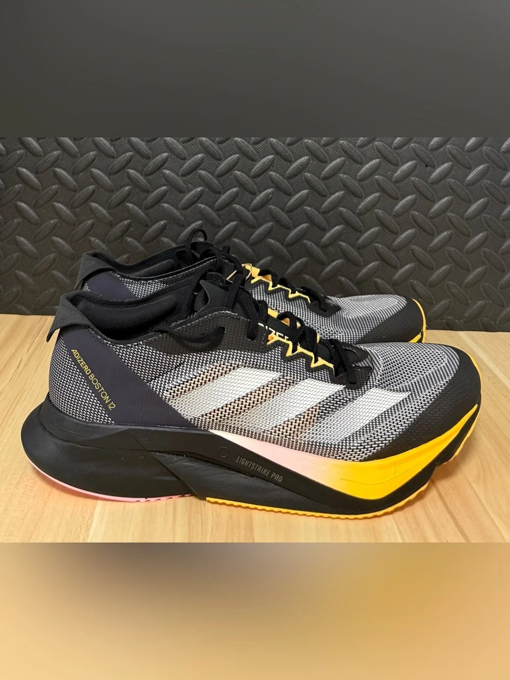 Adidas Adizero Boston 12 Athlete Running Shoes Athlete Pack IF9212 Mens Size 9